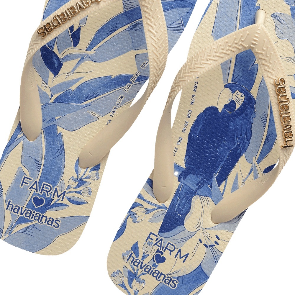 Exclusive Havaianas x Farm Rio Collab | “Leveza Tropical” Design - LTD Ed. 🇧🇷🩵🩴
